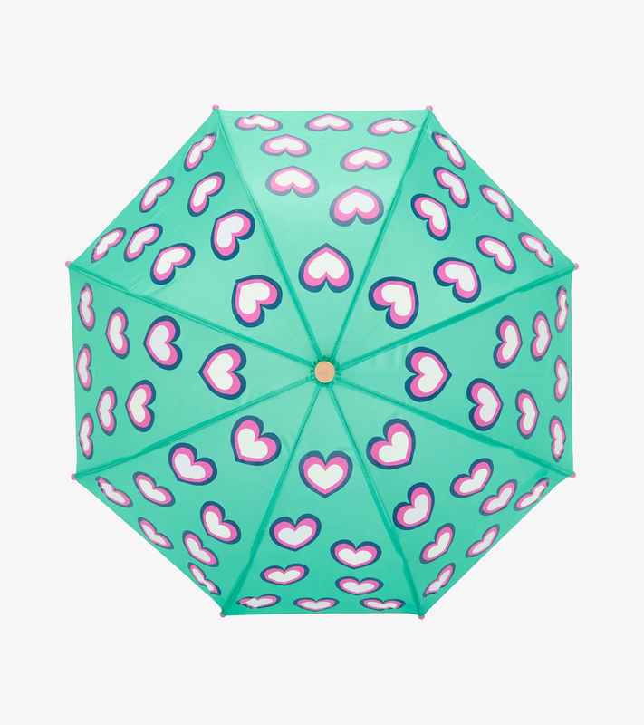 Hatley Hatley Colour Changing Umbrella Hearts