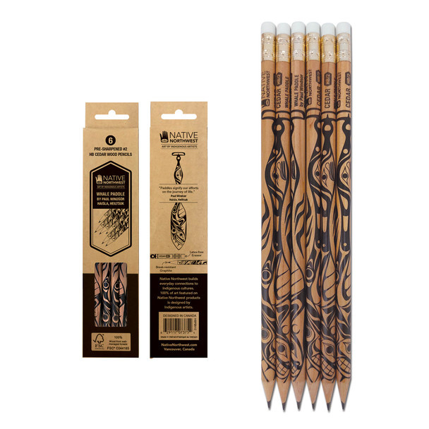 Native Northwest Native Northwest HB Pencils Whale