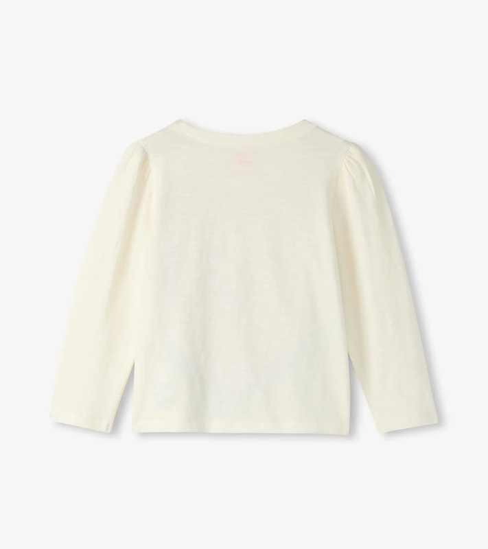 Hatley Hatley Graphic Tee L/S Layered Hearts Cami Lace