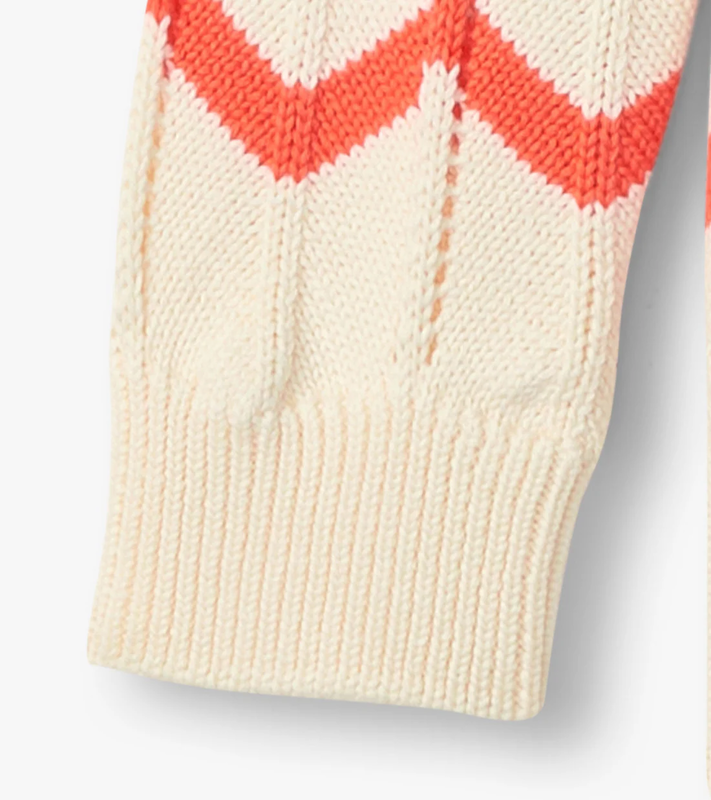 Hatley Hatley Pullover Sweater Rainbow Chevron Cami Lace