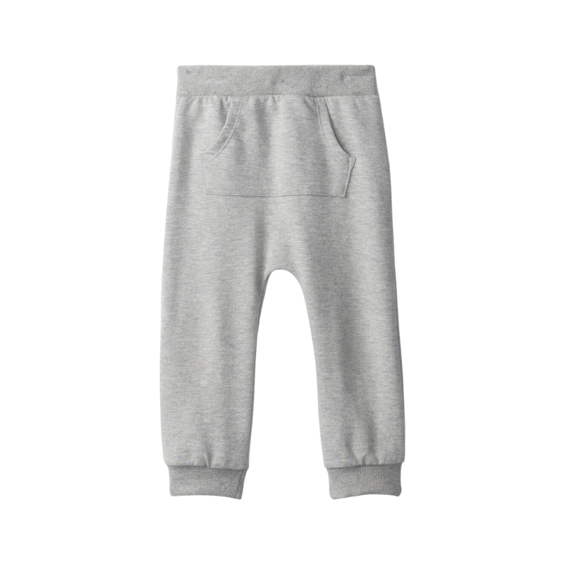 Hatley Baby Kanga Pants - Blue Melange Hatley Baby Kanga Pants - Blue Melange