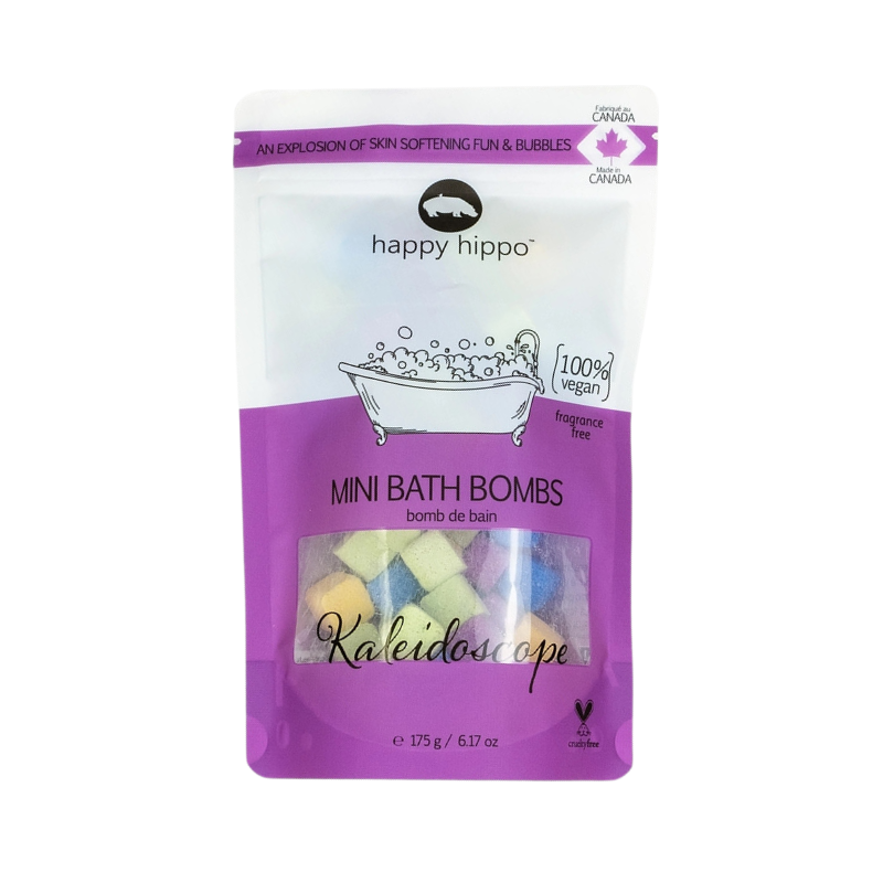 Happy Hippo Bath Happy Hippo Kaleidoscope Mini Bubble Bombs - Unscented