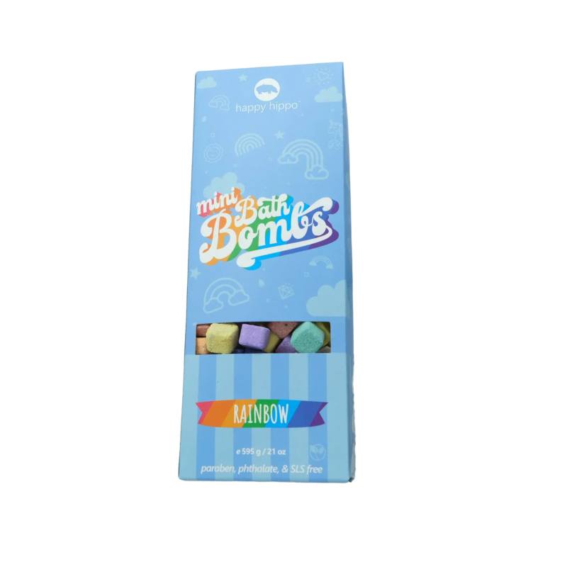 Happy Hippo Bath Happy Hippo Rainbow Mini Bubble Bombs 595g