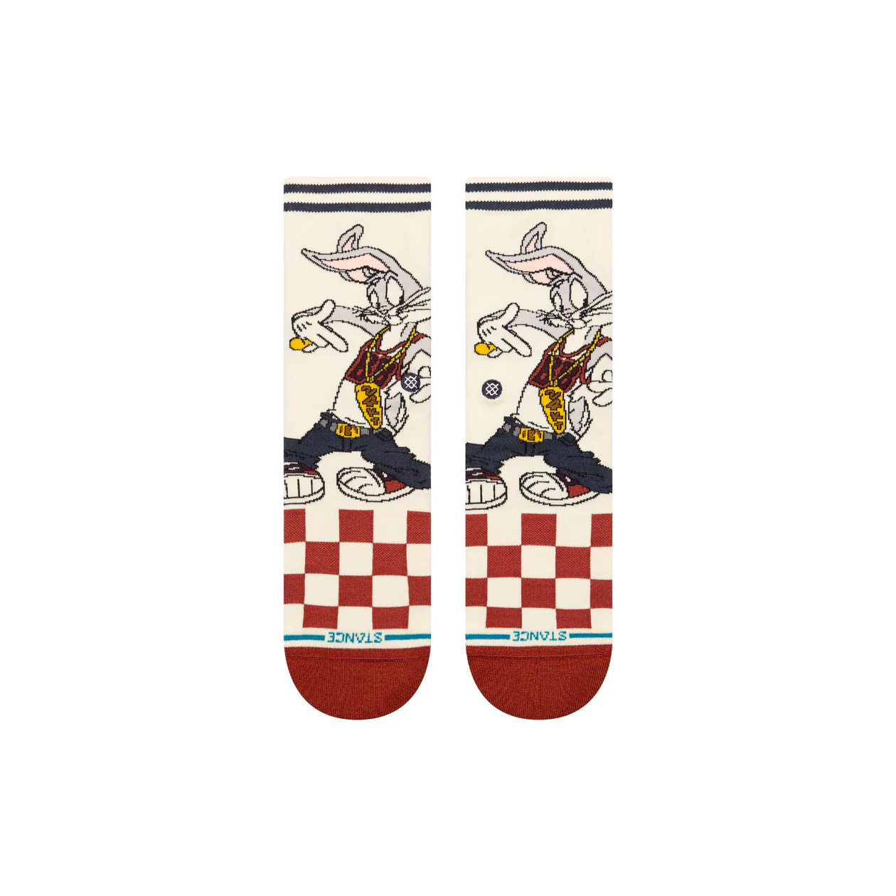Stance Stance Socks KD Crew Bugs Vintage White