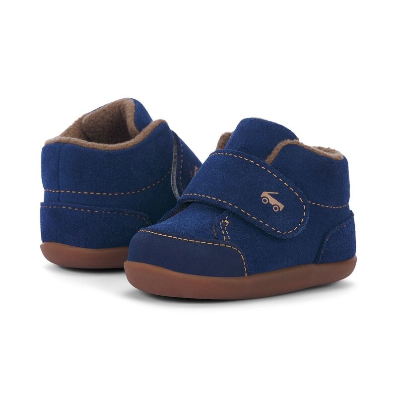 See Kai Run See Kai Run Casey Mini Navy Suede