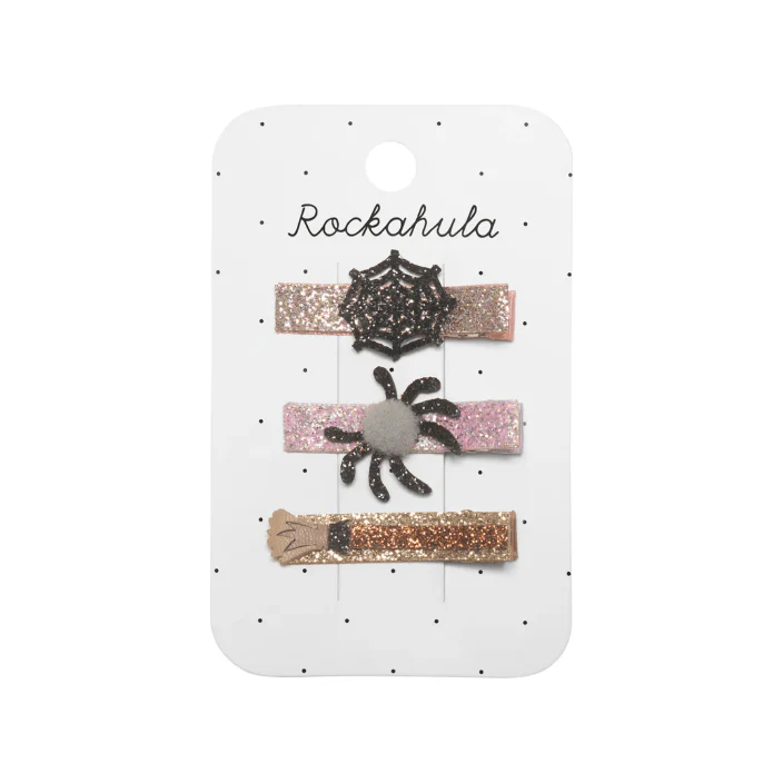 Rockahula Rockahula Hair Bar Clips Spooky Spider