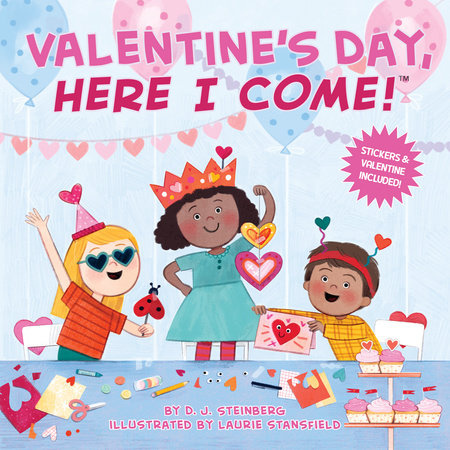 Penguin Books Book Valentine's Day Here I Come