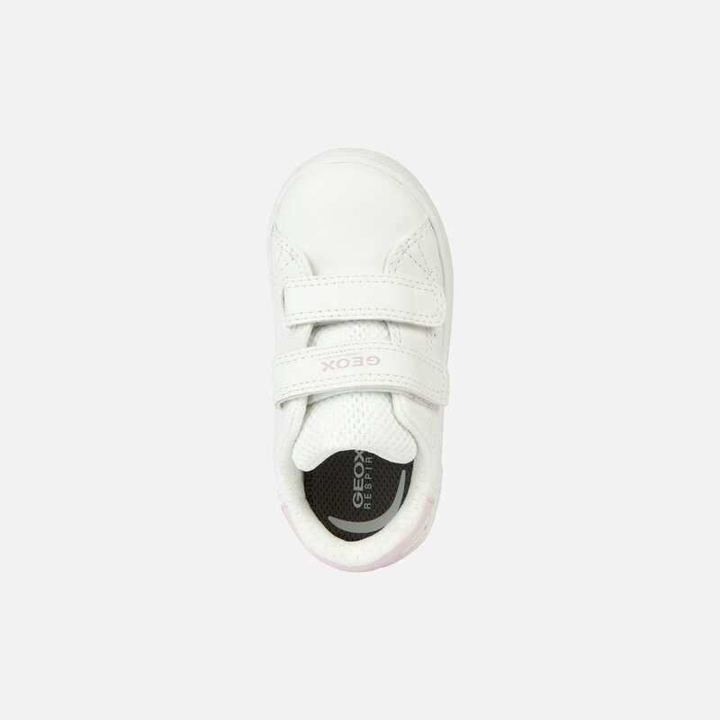 Geox Geox Eclyper Sneaker Baby White/Pink