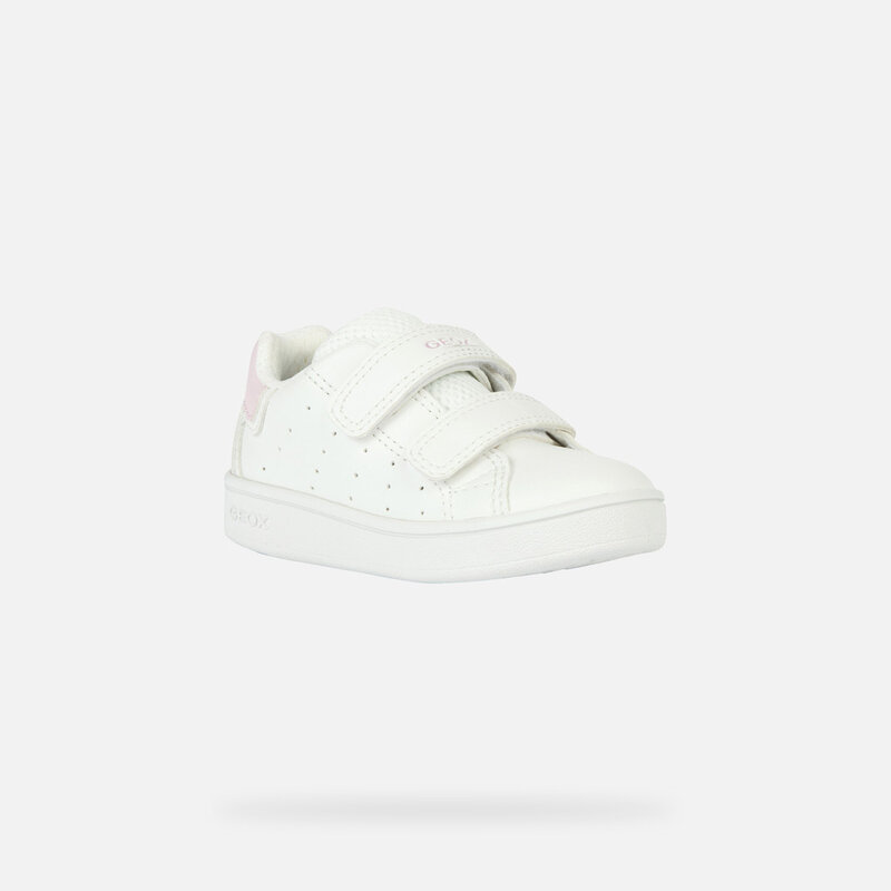 Geox Geox Eclyper Sneaker Baby White/Pink