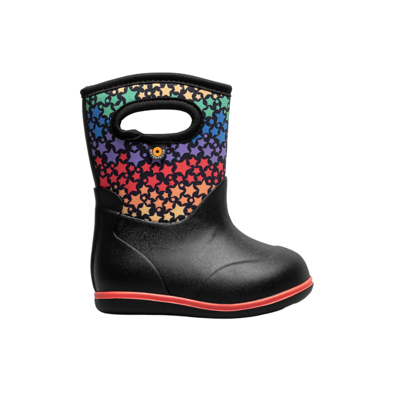 Bogs Bogs Baby Classic Rainbow Stars Black Multi