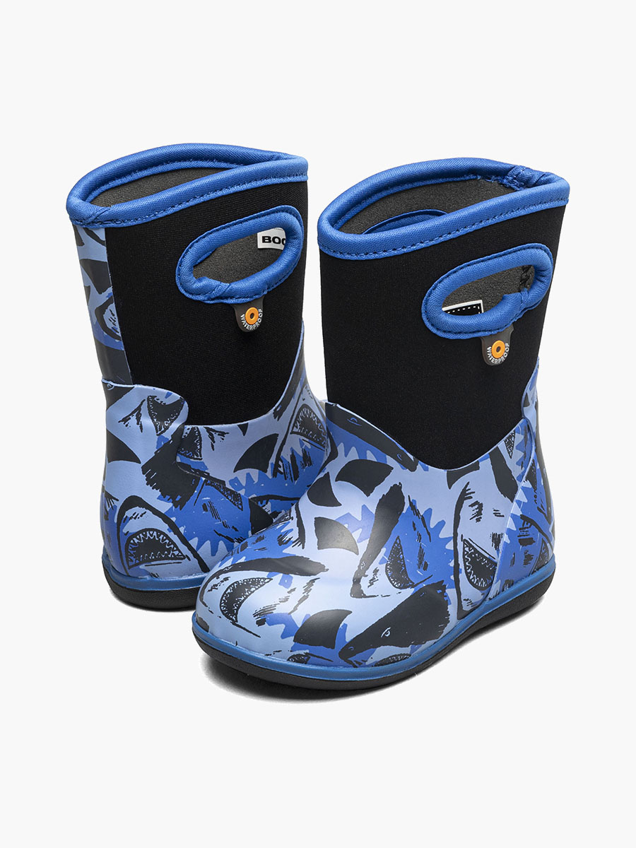 Bogs Bogs Baby Classic Sharks Blue Multi