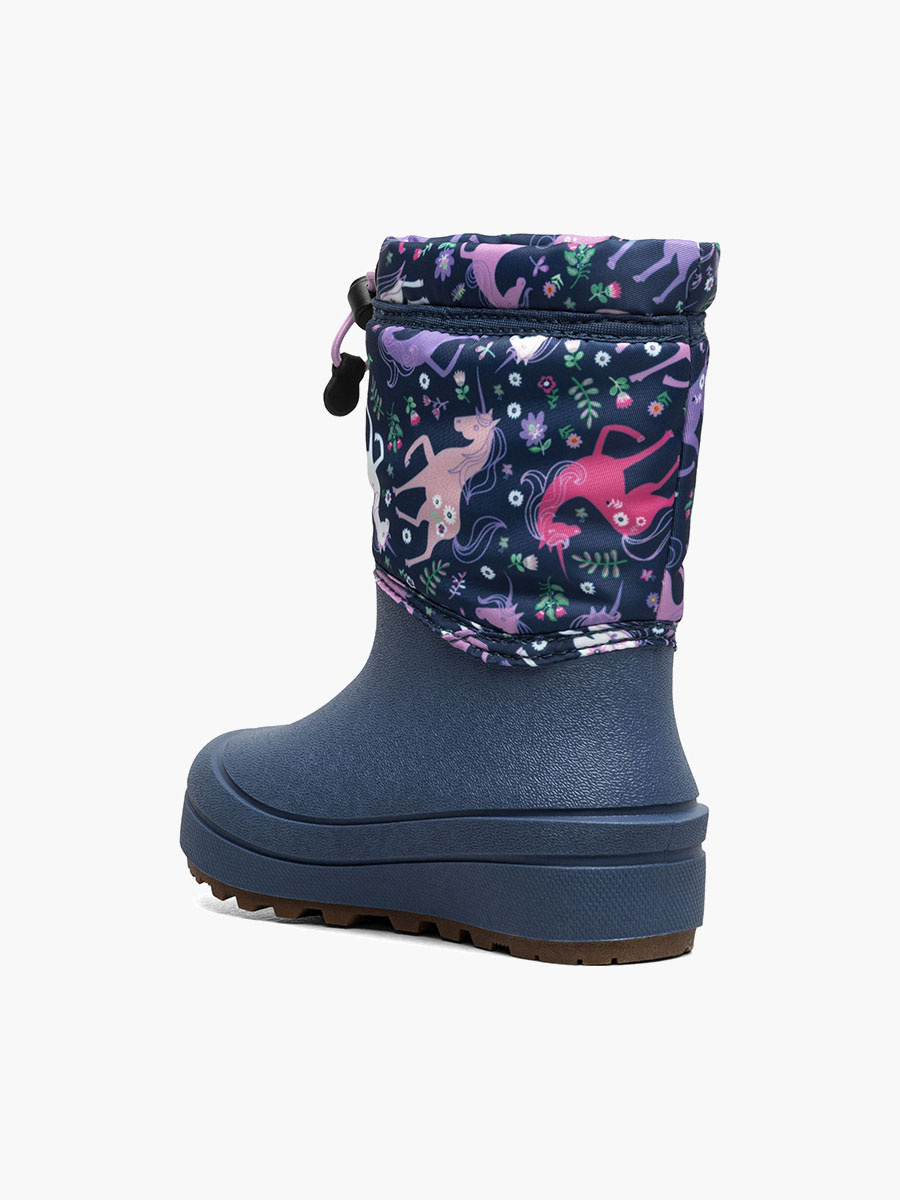 Bogs Bogs Snow Shell Boot Unicorn Meadow Indigo Multi