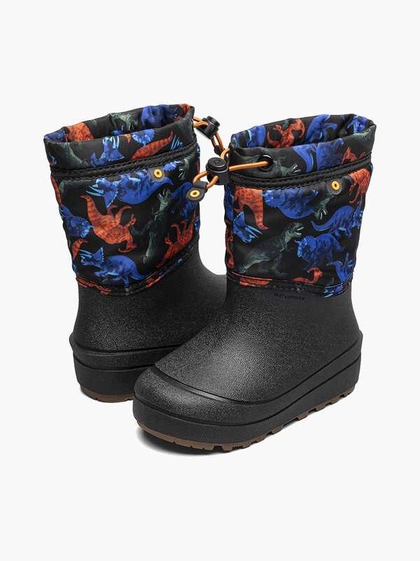 Bogs Bogs Snow Shell Boot Real Dino Black Multi