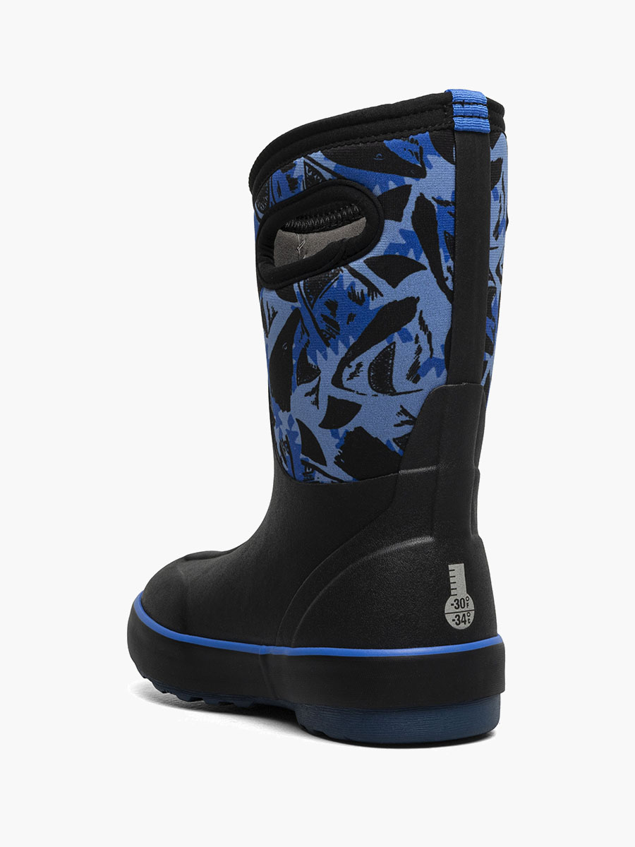 Bogs Bogs Classic II Sharks Black Multi