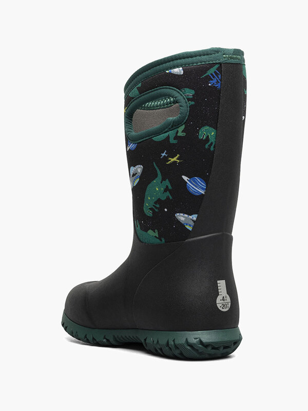 Bogs Bogs York Jurassic Dino Black Multi