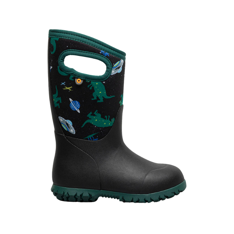 Bogs Bogs York Jurassic Dino Black Multi