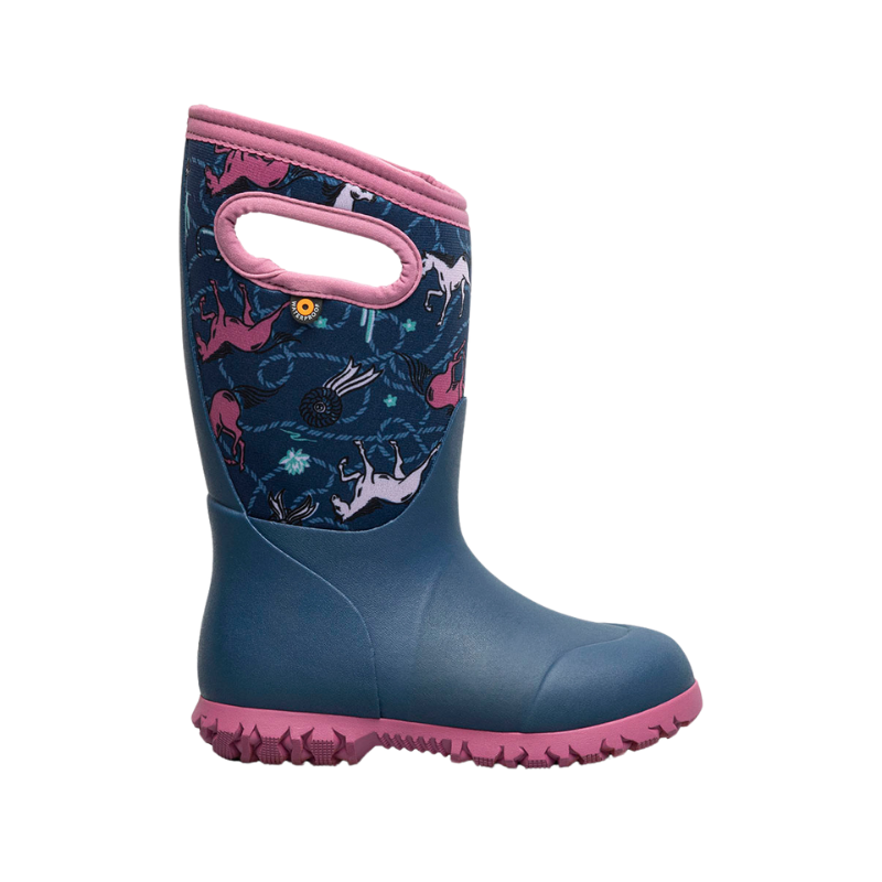 Bogs Bogs York Horses Indigo Multi