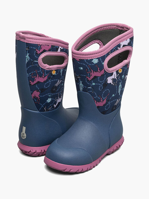 Bogs Bogs York Horses Indigo Multi