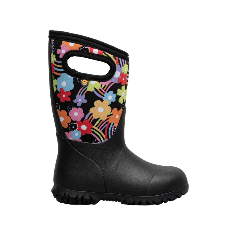 Bogs Bogs York Groovy Rainbow Black Multi