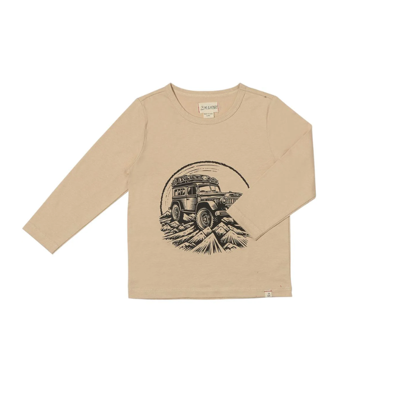 Me & Henry Me & Henry Cherokee Raglan Tan Jeep