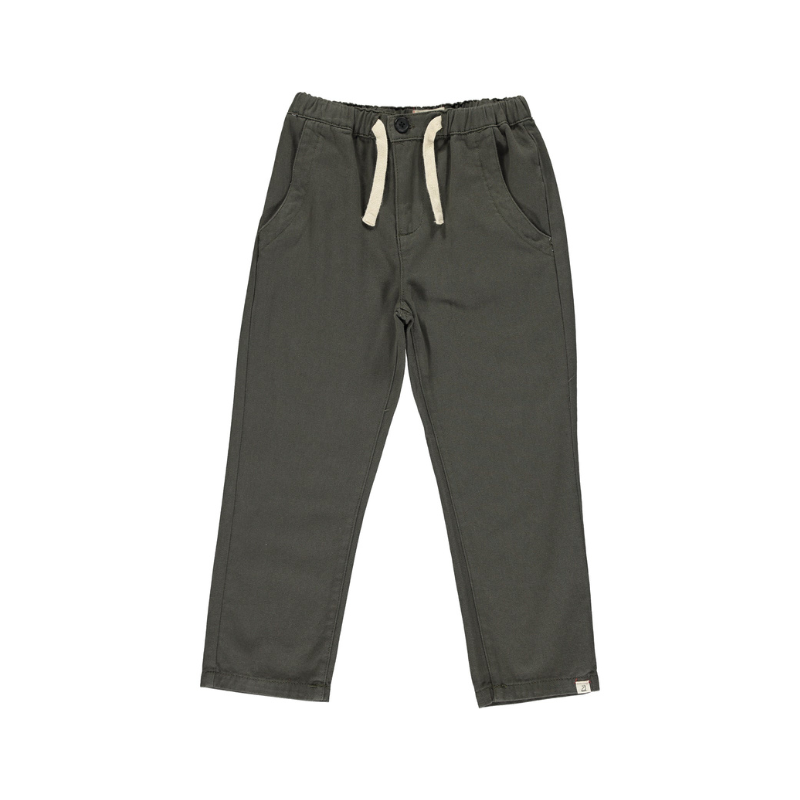 Me & Henry Me & Henry Jay Twill Pants Charcoal