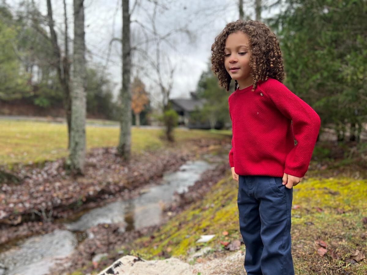 Me & Henry Me & Henry Jay Twill Pants Navy