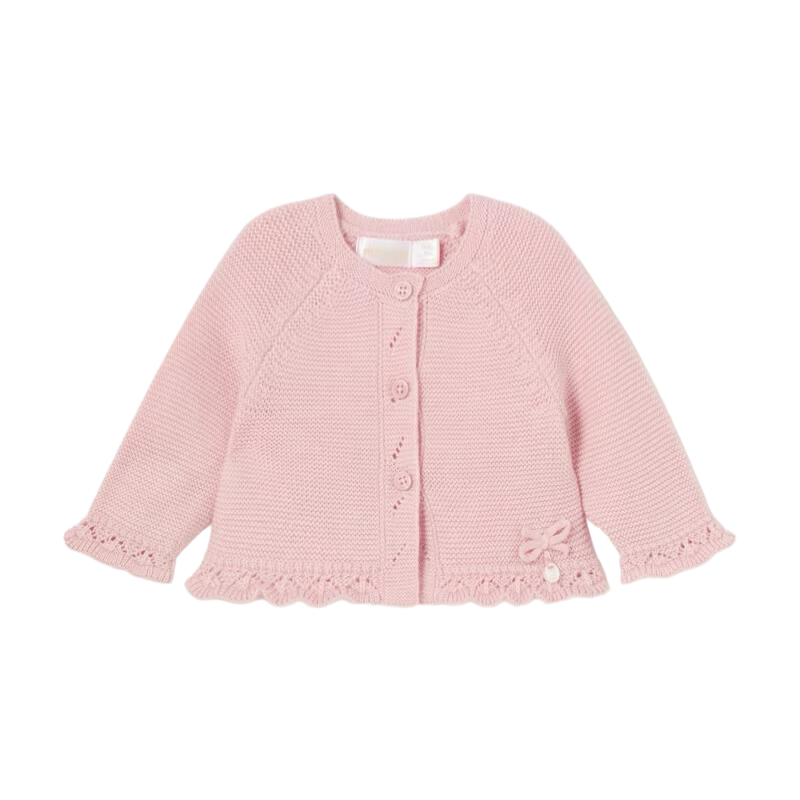 Mayoral Knit Cardigan - White Mayoral Knit Cardigan - White