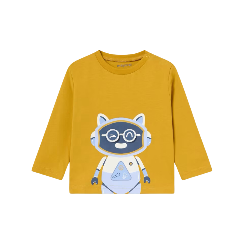 Mayoral Mayoral L/S Top Raccoon Pollen