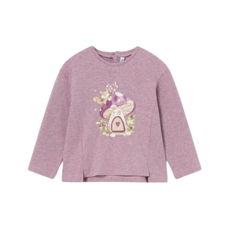 Mayoral Mayoral L/S Top Squirrel Orchid