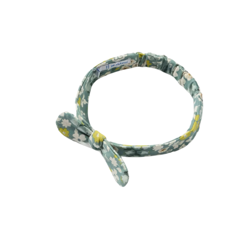 Mayoral Mayoral Headband AOP Flowers Emerald