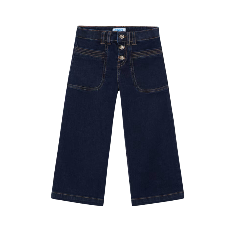Mayoral Mayoral Pants Wide Leg Dark