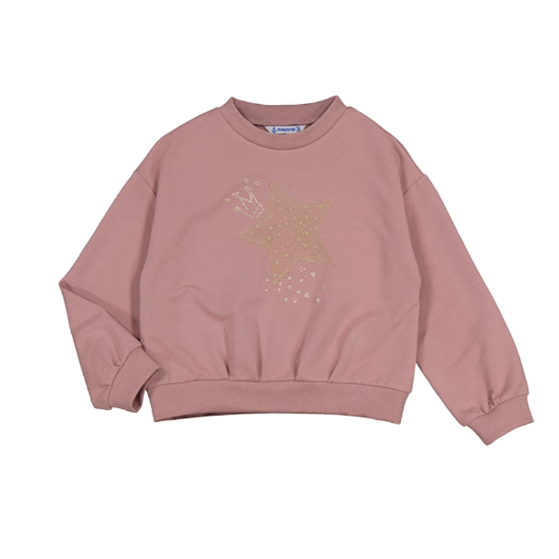 Mayoral Mayoral Sweater Pullover Sparkles Rose