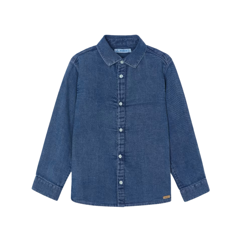 Mayoral Mayoral L/S Denim Shirt Dark