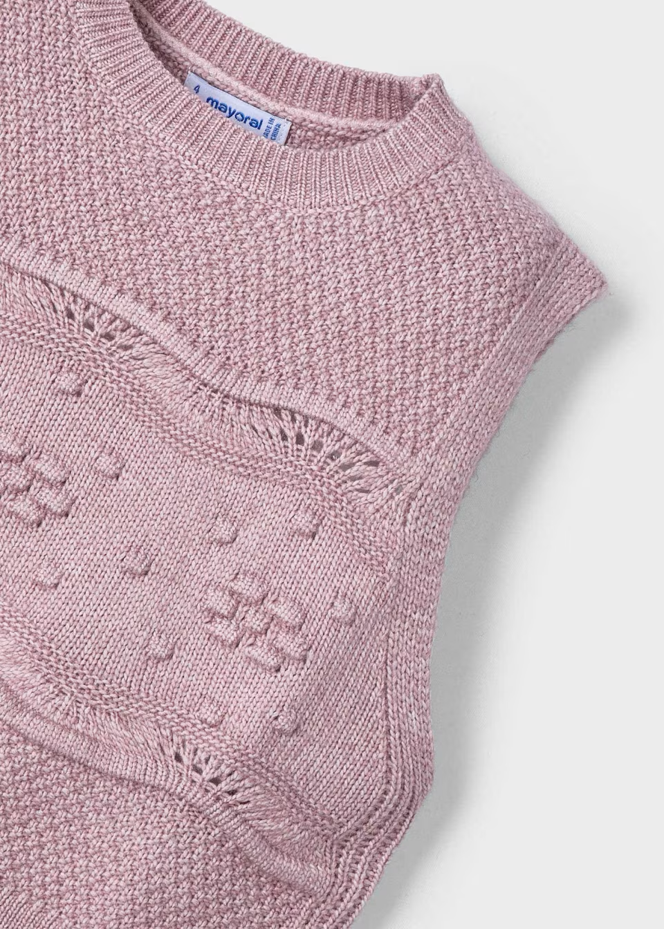 Mayoral Mayoral Knit Vest Rose