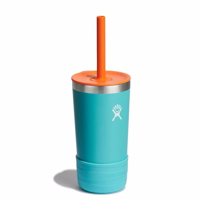 Hydro Flask Hydro Flask Kids Tumbler Straw And Boot Seaspray 12oz