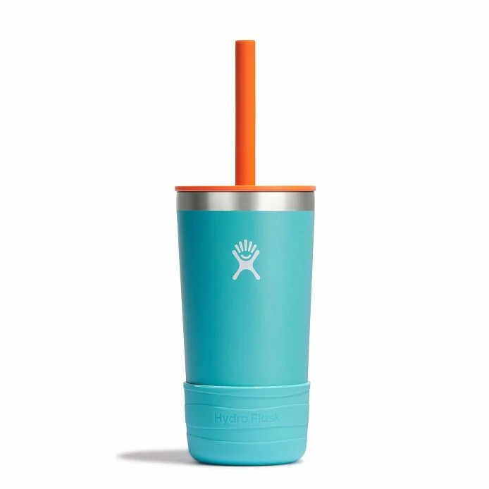Hydro Flask Hydro Flask Kids Tumbler Straw And Boot Seaspray 12oz