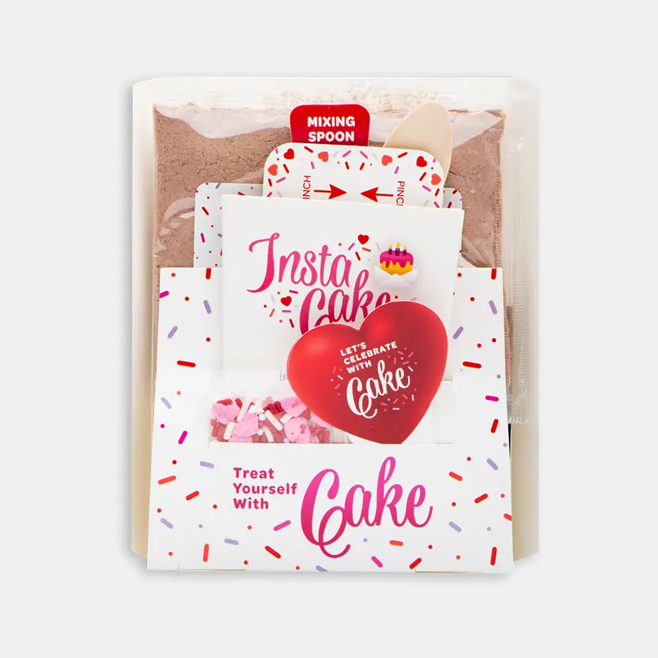InstaCake Cards InstaCake Cards You're So Sweet Card w Heart Sprinkles