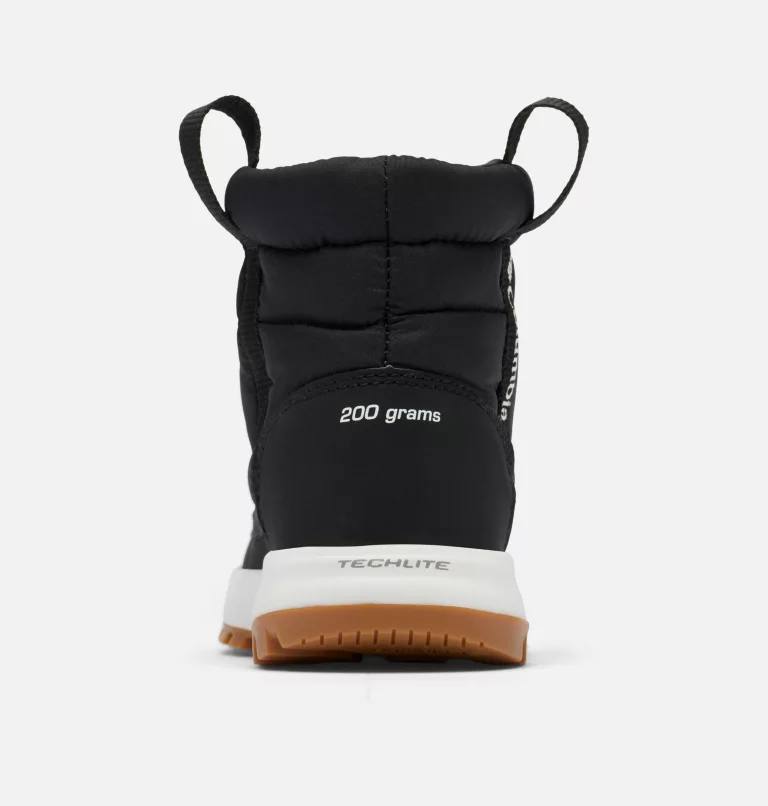 Columbia Columbia Snowtrot Boot Mid Black/Sea Salt