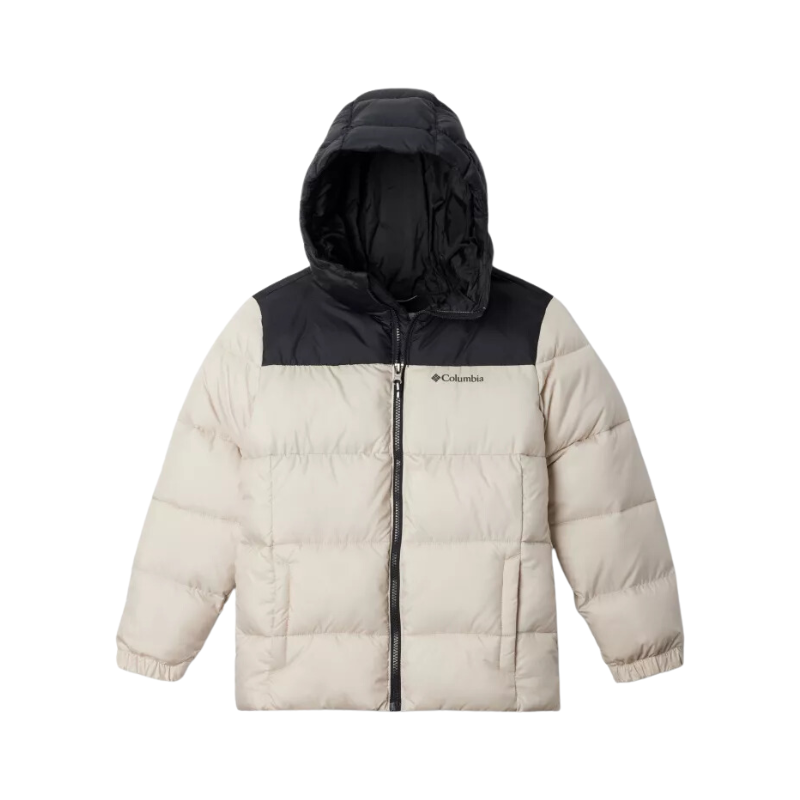 Columbia Columbia Puffect Hooded Jacket Dark Stone/Black