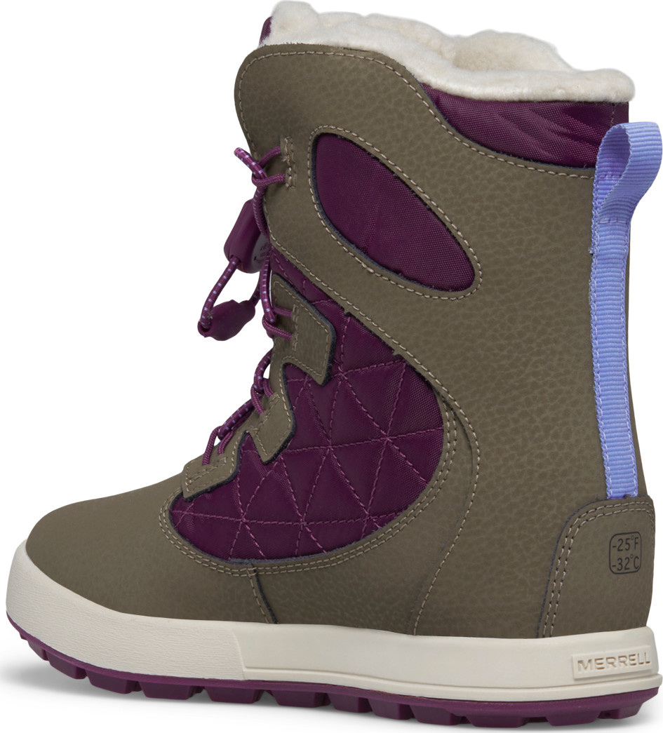 Merrell Merrell Snow Bank 4.0 Wtrpf Truffle/Plum Cozy