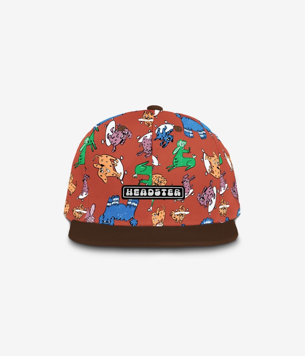 Headster Headster Snapback Best Buds Dark Orange