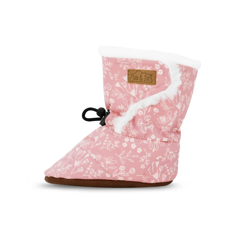 Jan & Jul Jan & Jul Stay Put Cozy Booties Prairie Flowers