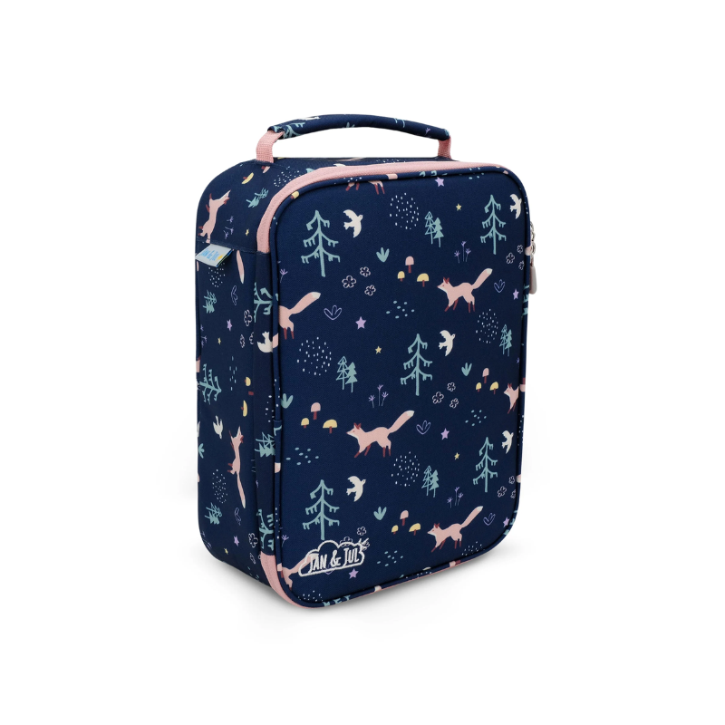Jan & Jul Jan & Jul Lunch Bag Navy Forest