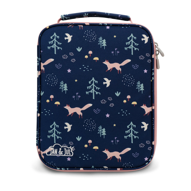 Jan & Jul Jan & Jul Lunch Bag Navy Forest