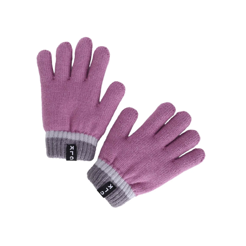 CaliKids CaliKids Knit Gloves Rose