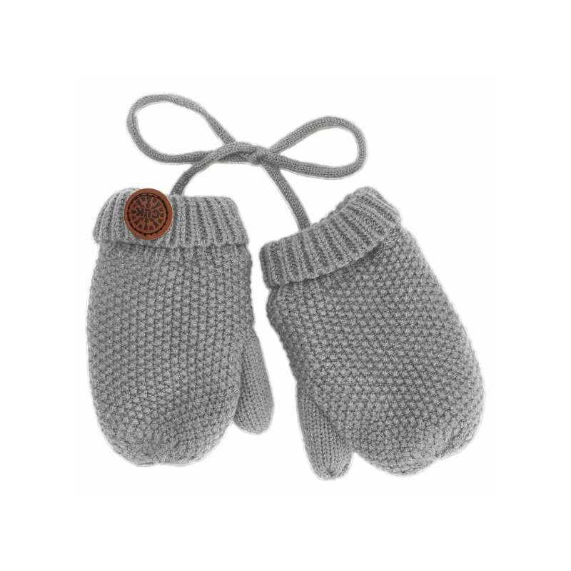 CaliKids Calikids Soft Touch Mitten Grey