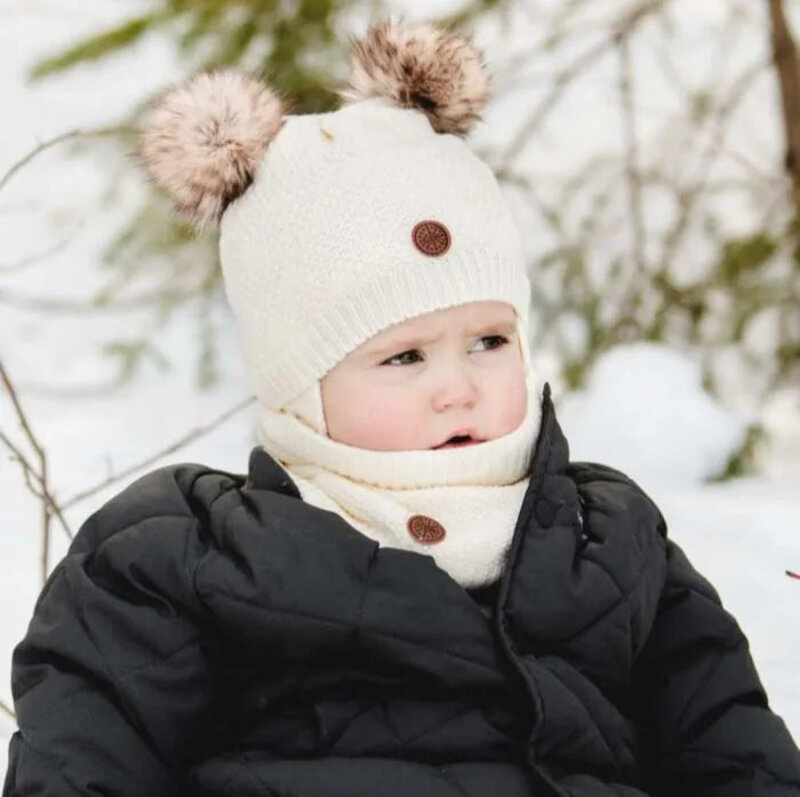 CaliKids Calikids Soft Touch Pom Snow