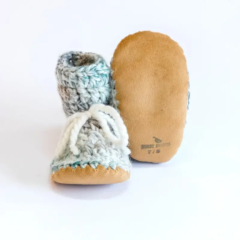 Huddy Buddies Huddy Buddies Handmade Soft Sole Wool Booties