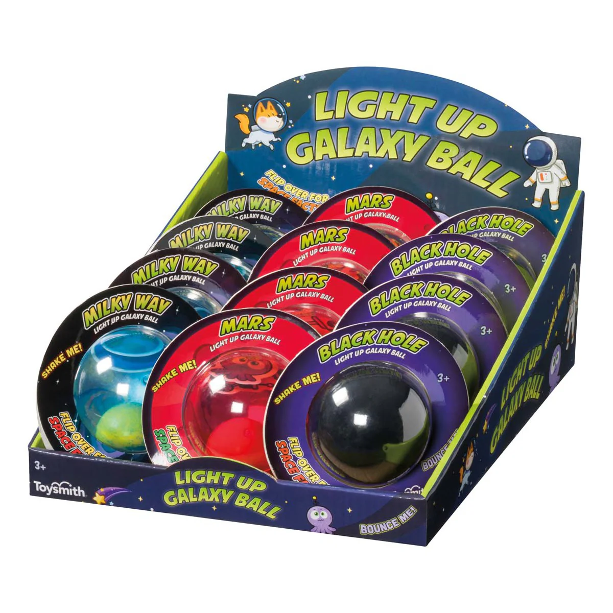 Toysmith Toysmith Light Up Galaxy Balls
