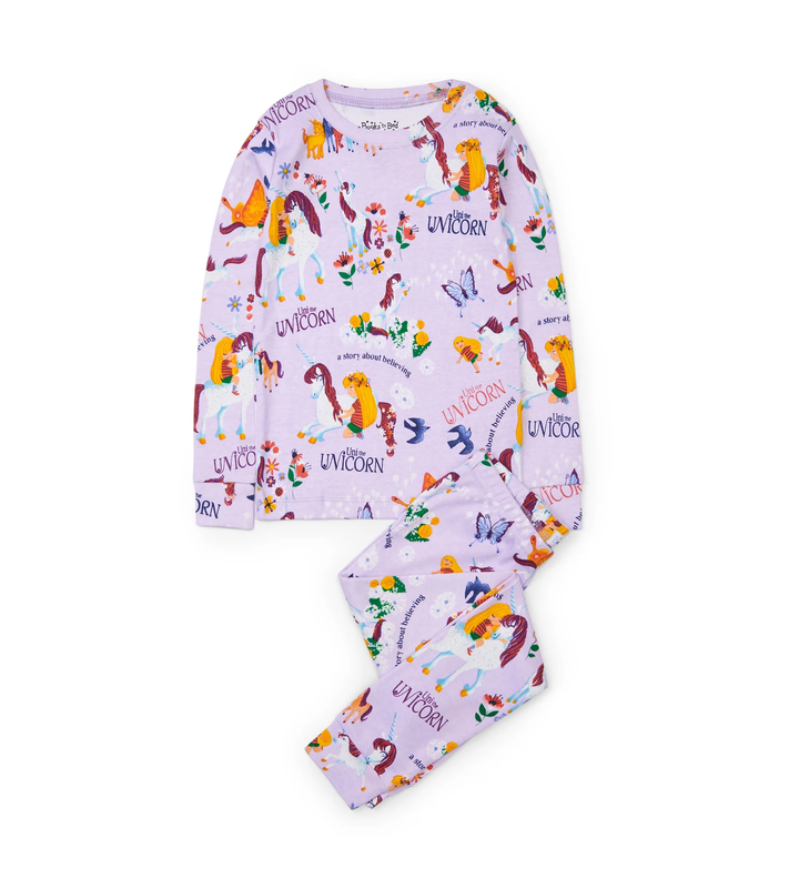 Books to Bed Books to Bed 2pc Uni the Unicorn Pajama Set